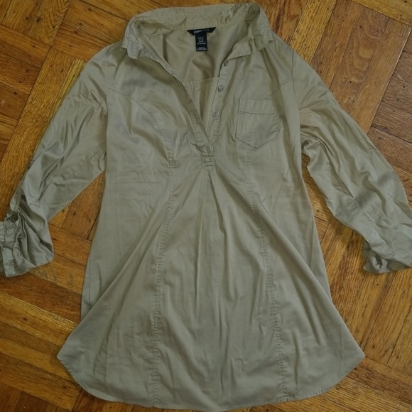 H&M Tops - Tan tunic blouse H&M Tops - Tan tunic blouse
